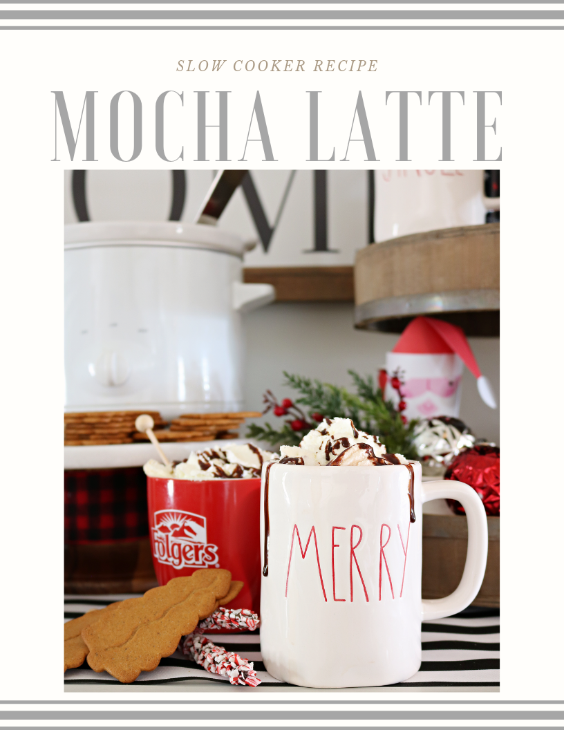 Mocha Latte Recipe - Slow Cooker Coffee
