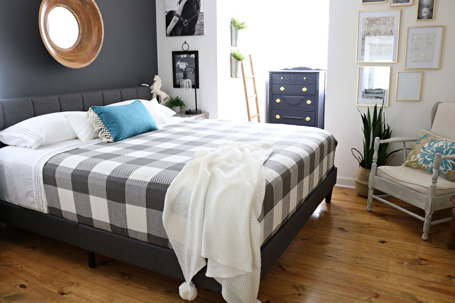 Modern Farmhouse Bedroom Makeover