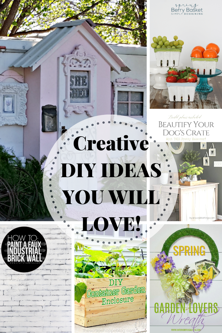 Creative DIY Ideas + Inspiration Monday