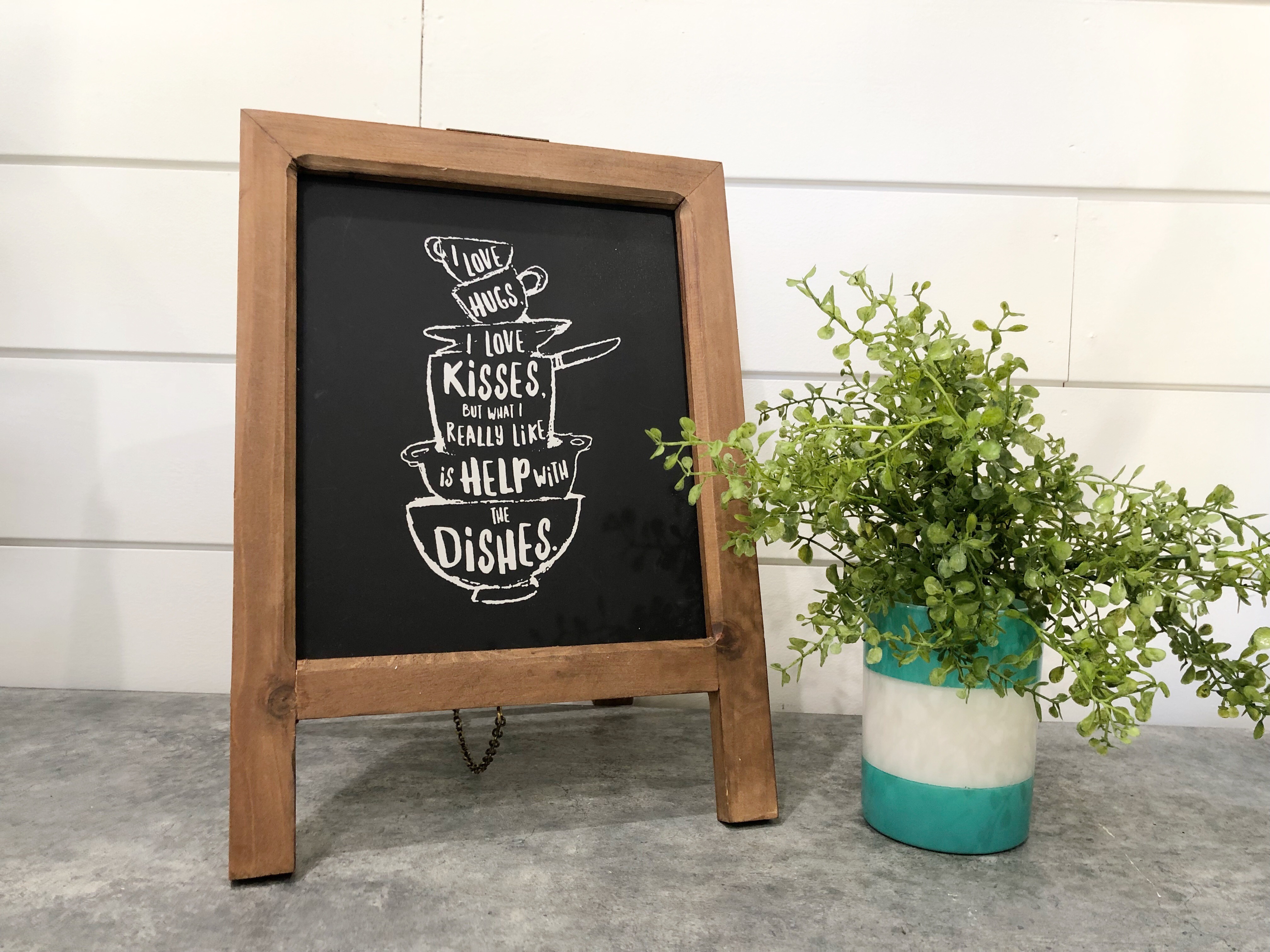 Farmhouse Kitchen Chalkboard Sign