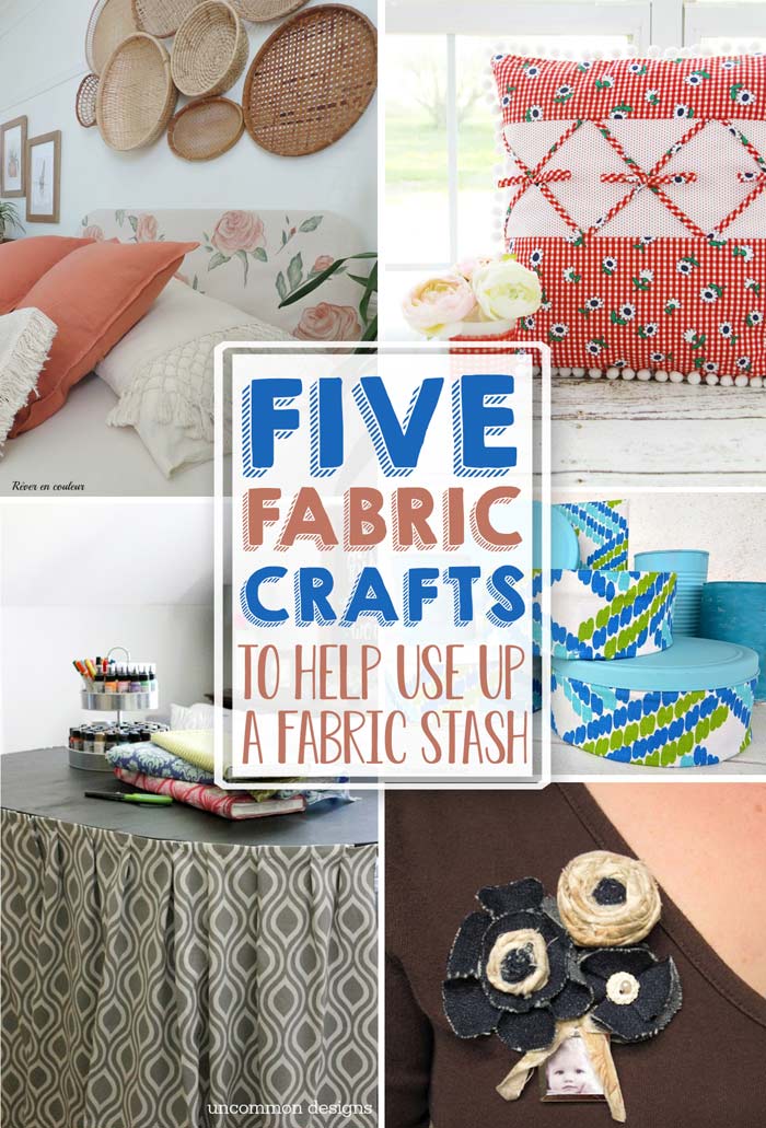 Five Fabric Craft Ideas + Inspiration Monday