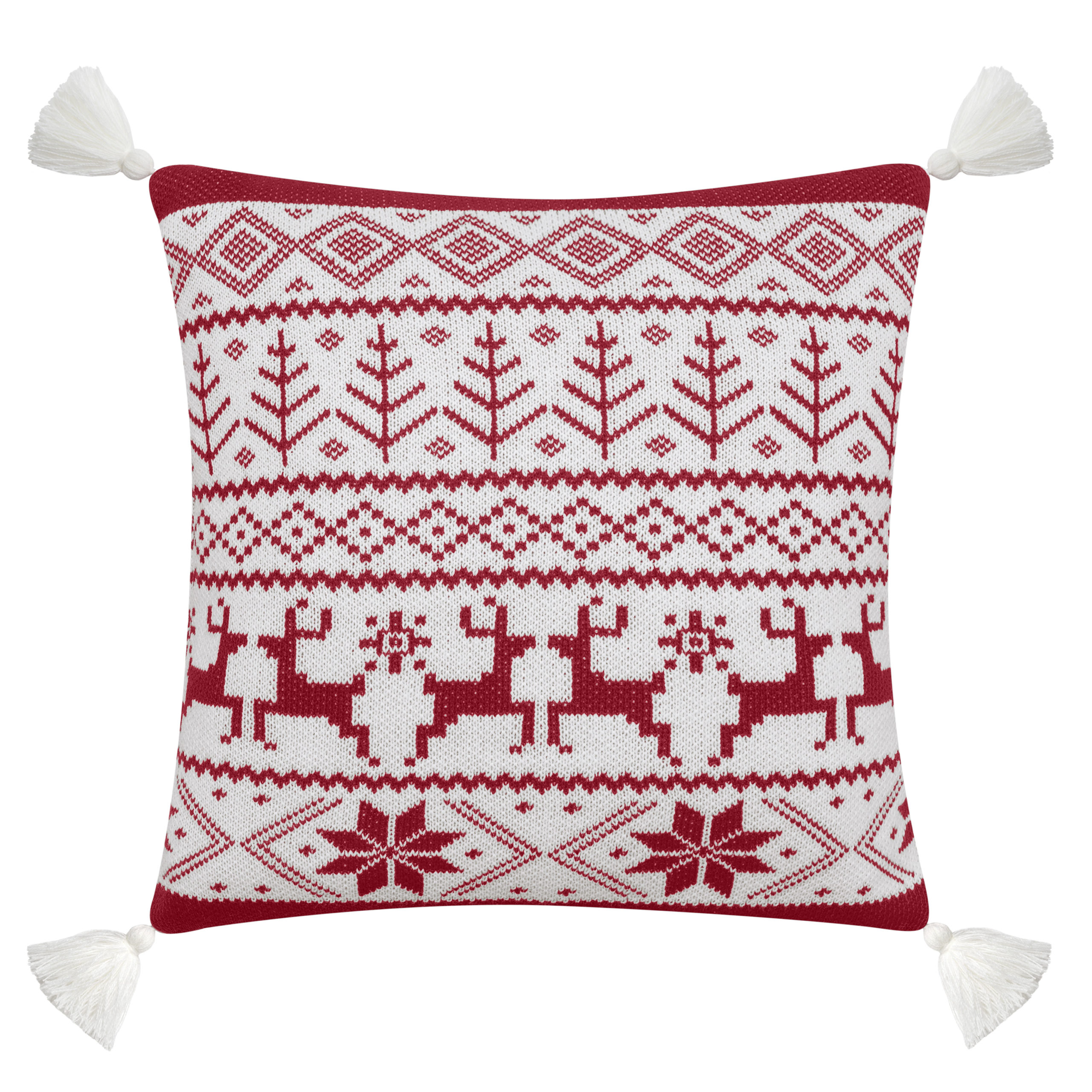 Red deer pillow
