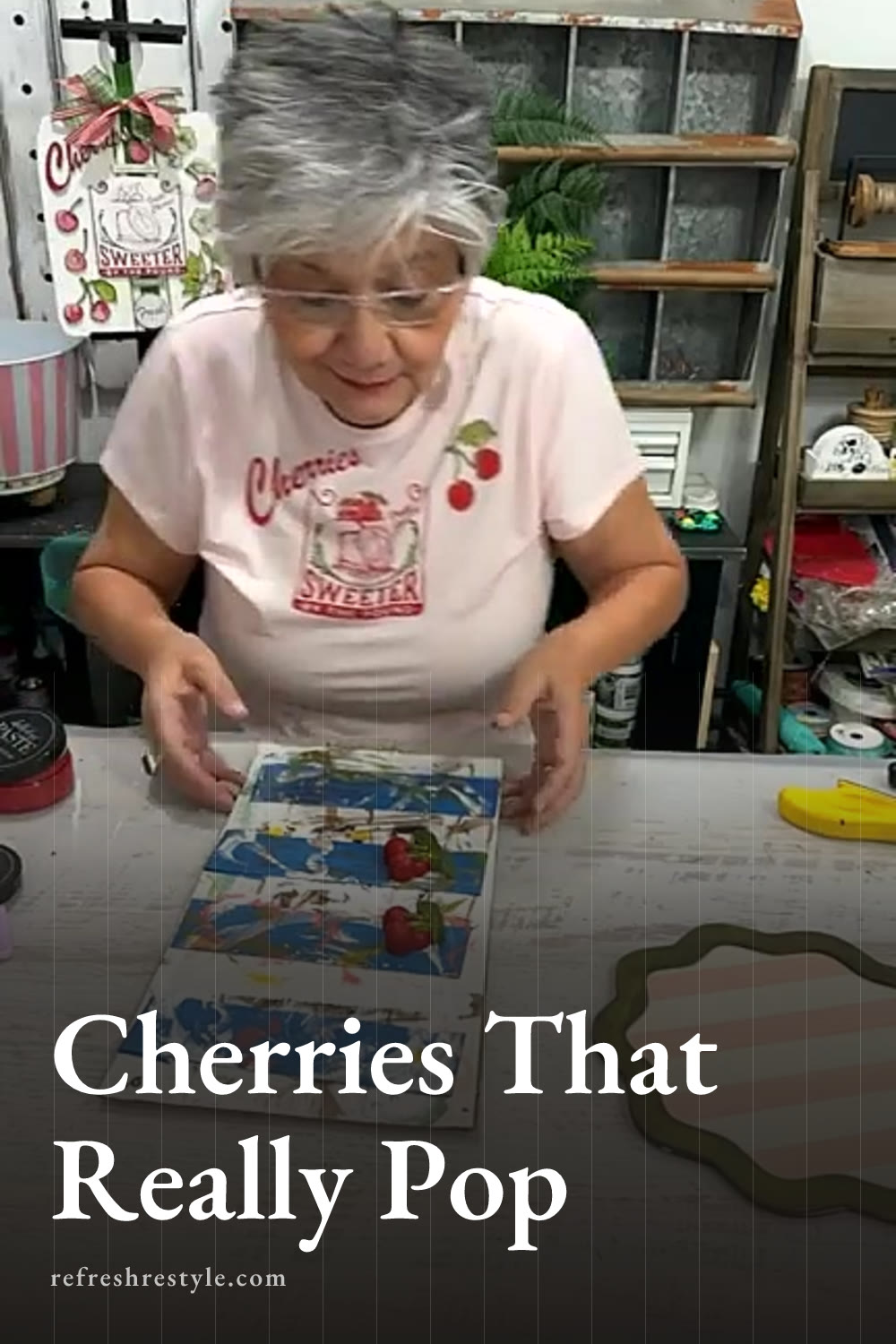 DIY Cherry Decor With Quick Cast Resin Cherries