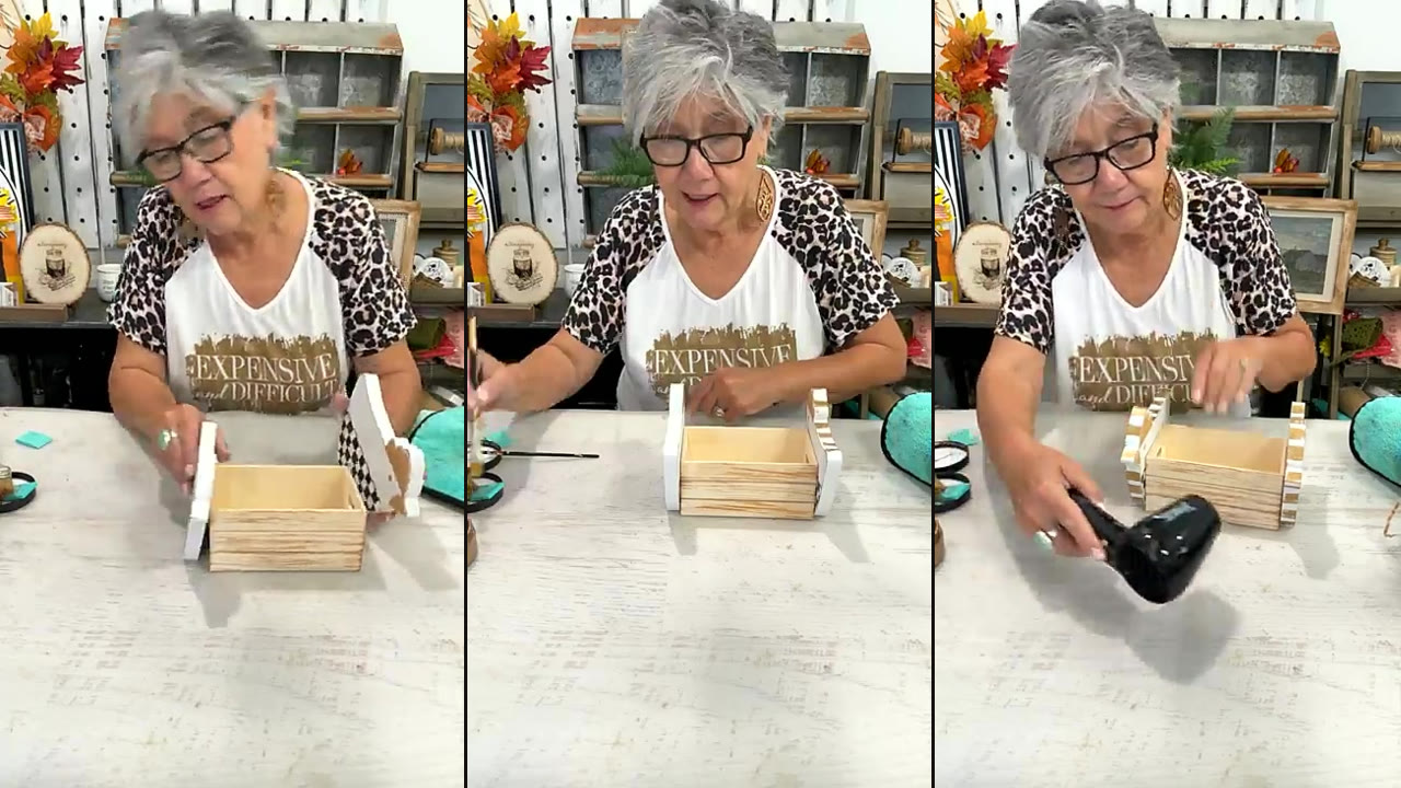 Chalk Couture Chicken Recipe Card Holder DIY
