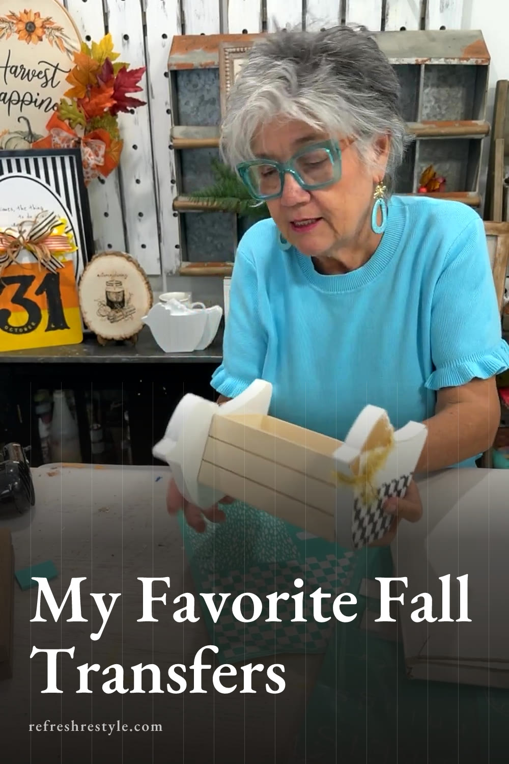 Chalk Couture Fall Transfers and Farmhouse Chicken Ideas