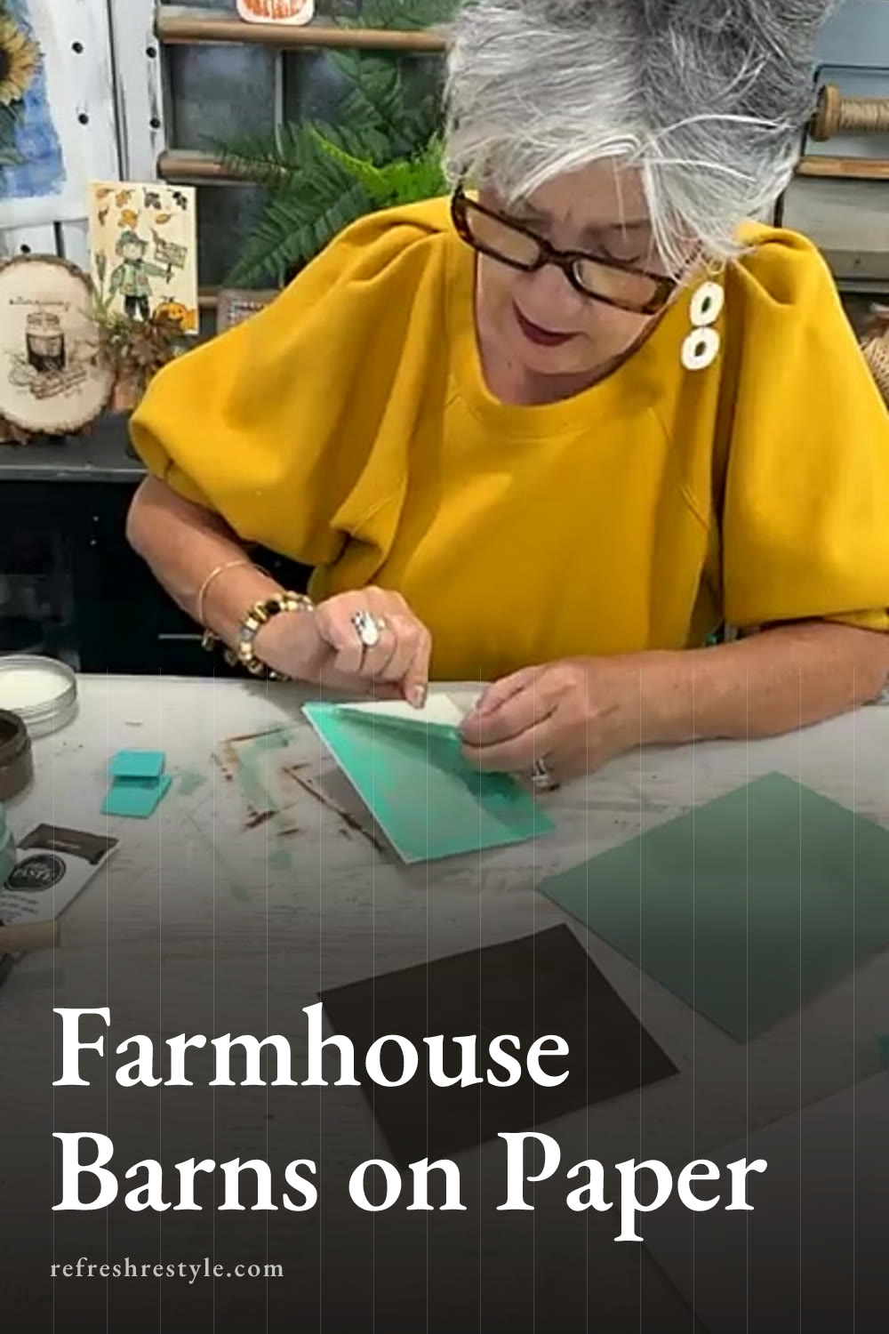 Chalk Couture Farmhouse Barn Paper Project
