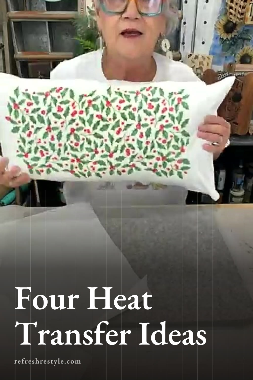 Chalk Couture Heat Transfers on New Craft Surfaces