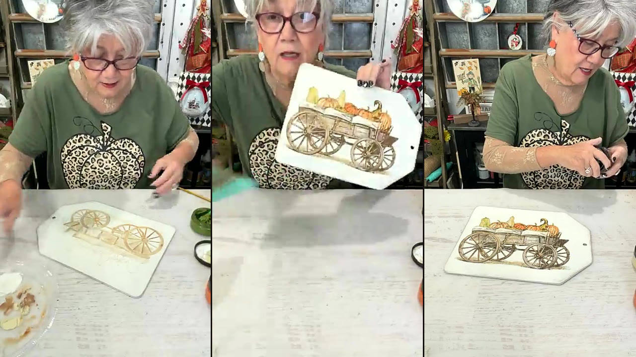 Chalk Couture Transfers With a Watercolor Look