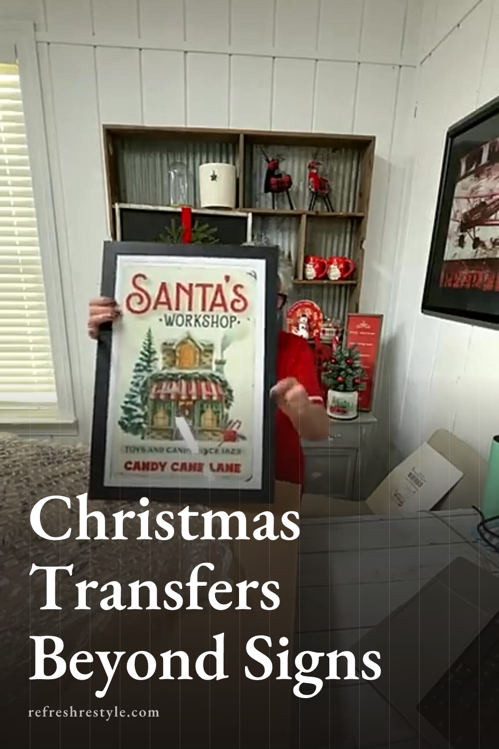 Chalk Couture Christmas Transfer Project Ideas