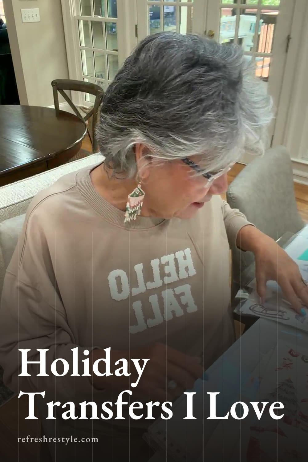 New Chalk Couture Holiday Transfers and Craft Ideas