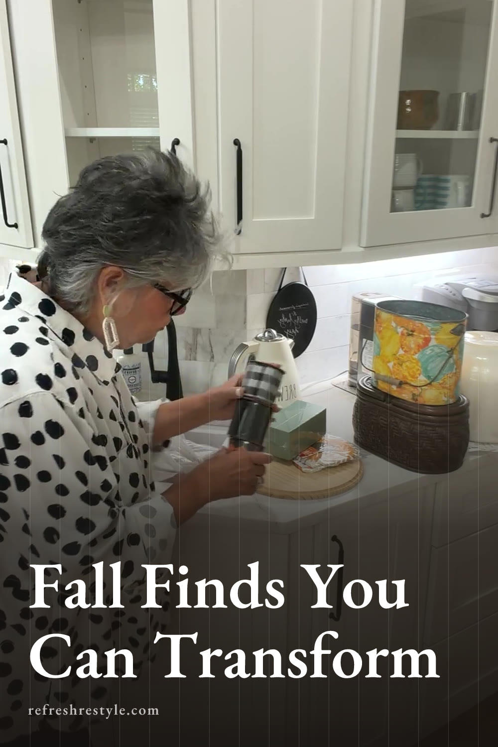 Dollar Tree Fall Decor Haul and Thrift Store Finds