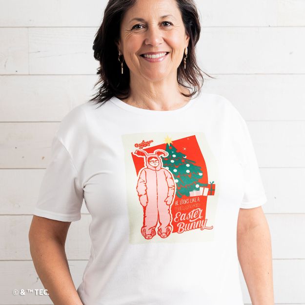 A Christmas Story - Easter Bunny Heat Transfer