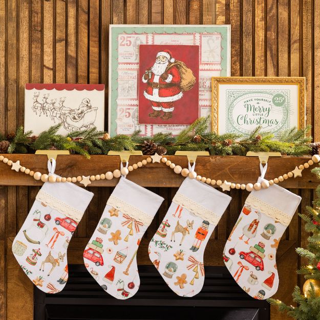 Cottage Christmas Heat Transfer
