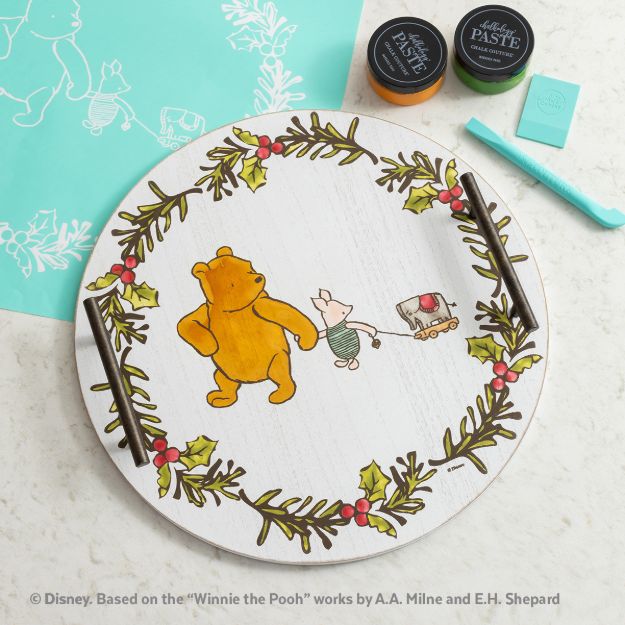 Winnie The Pooh - Winter Wreath